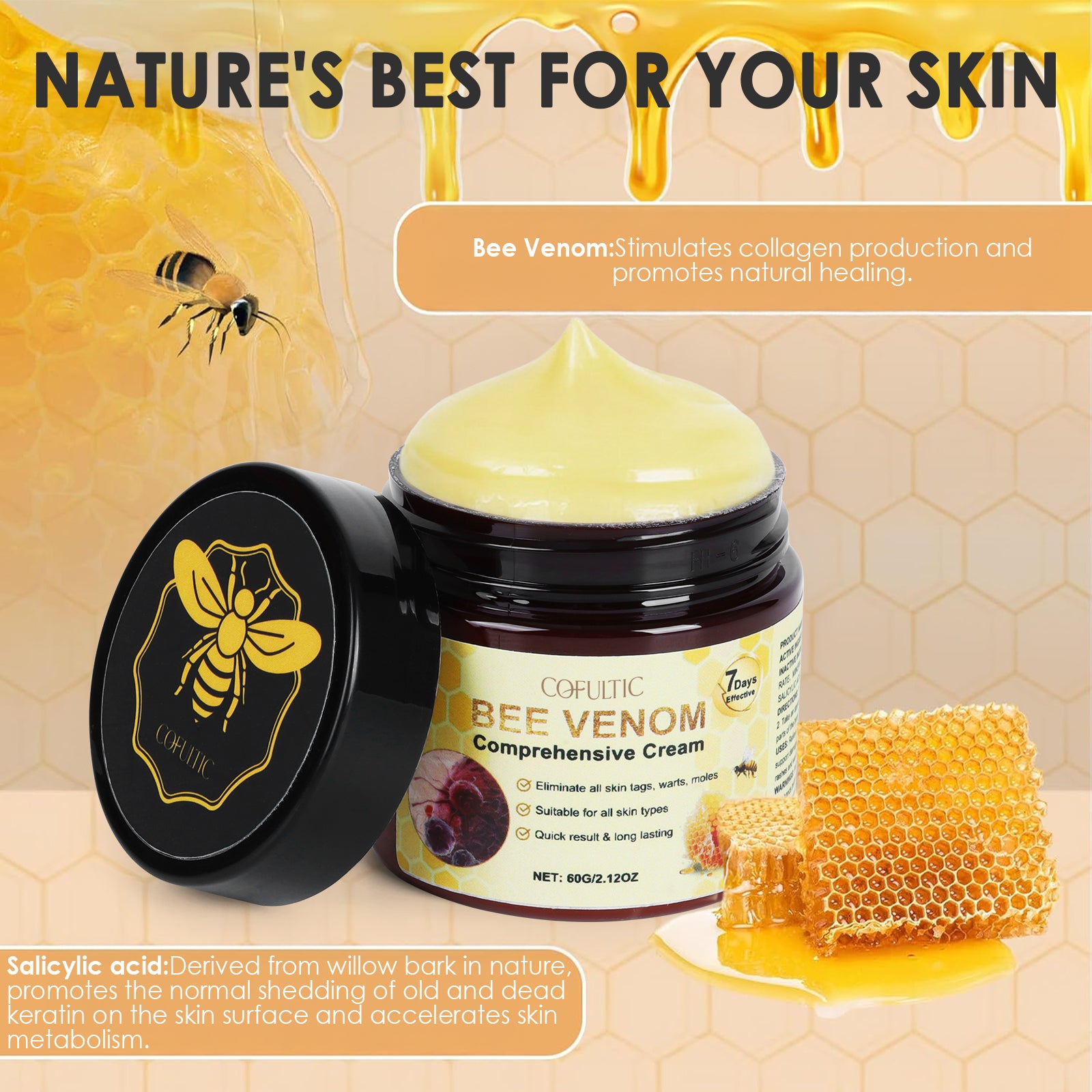 Cofutic Skin Care Cream Gentle Hydrating Smooth Delicate And Moisturizing Skin Daily Nourishing Body Cream